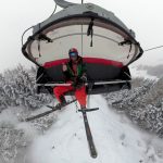 GoPro Fusion Skiing